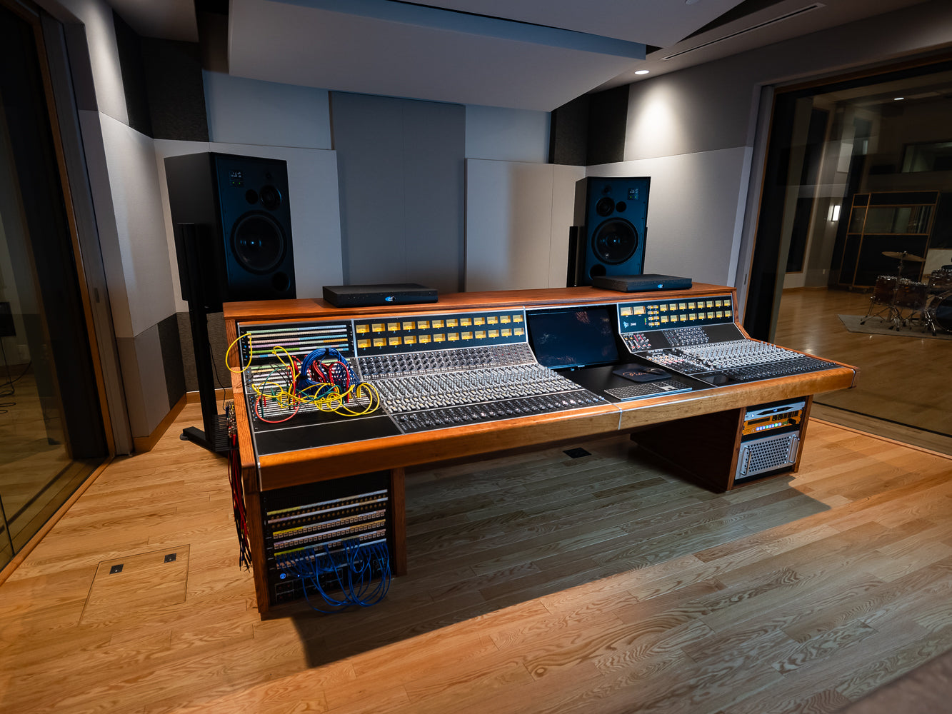 Philharmonic Studios control room in Vernon Hills, Illinois